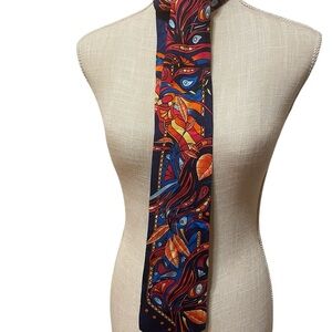 Rush Limbaugh 100% Silk Vibrant Abstract Men's Tie